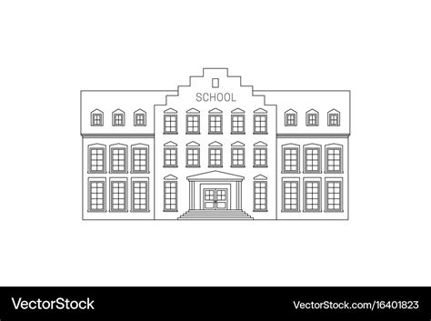 Details 140+ school building drawing latest - vietkidsiq.edu.vn