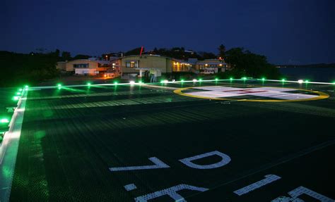 Helipad Lighting System - Aluminium Helipads