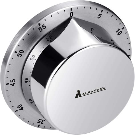 Albayrak Kitchen Timer, Chef Cooking Timer Clock with Loud Alarm, No Batteries Required, 100% ...