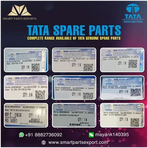 Tata Trucks Spare Parts - Tata Spare Parts Exporter from New Delhi