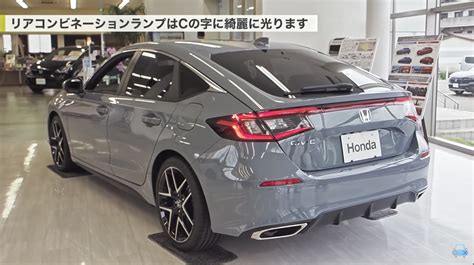 Video Walkaround: 2022 Civic Hatchback (XL) in Sonic Gray Pearl ...