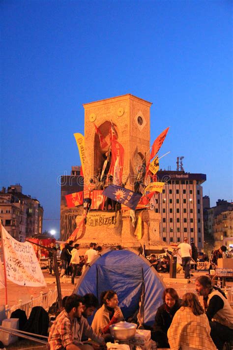 Protests in Turkey Taksim Square Editorial Image - Image of country ...