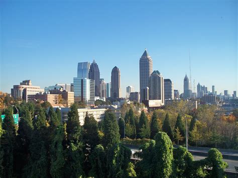 Atlanta Skyline Metro Atlanta, Atlanta Georgia, Atlanta Skyline, City ...