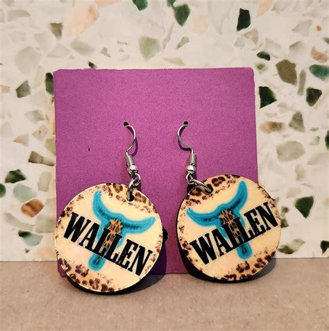 Morgan Wallen Earrings - Etsy