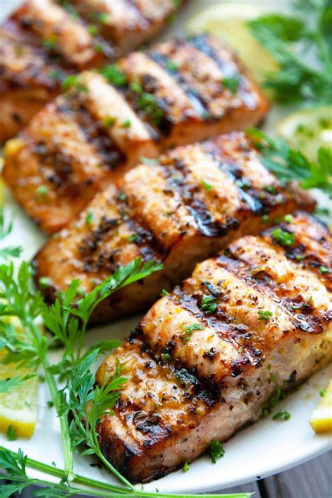 Lemon Pepper Salmon – Easy Grilled Salmon Recipe | Foodtasia