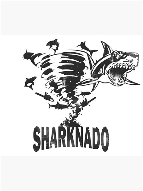 "Sharknado" Poster for Sale by AlongFeast | Redbubble