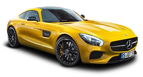 Yellow Mercedes Benz AMG GT Car PNG Image - PurePNG | Free transparent CC0 PNG Image Library