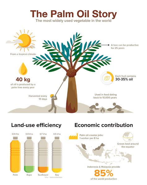 The Palm Oil Story based on an infographic by the European Palm Oil... | Download Scientific Diagram