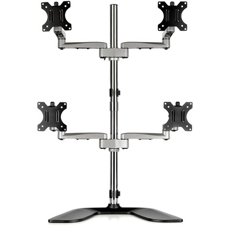 StarTech.com ARMQUADSS Quad-Monitor Stand - Articulating - Steel & Alu – Network Hardwares