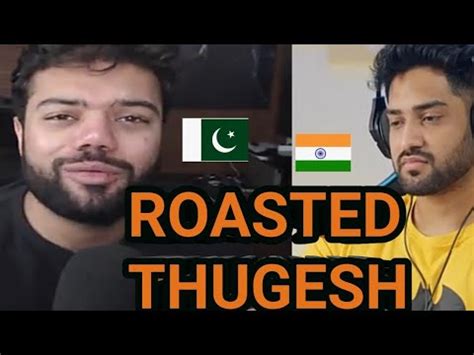 Ducky bhai roasted thugesh|ducky bhai roasts indian youtuber|ducky bhai ...