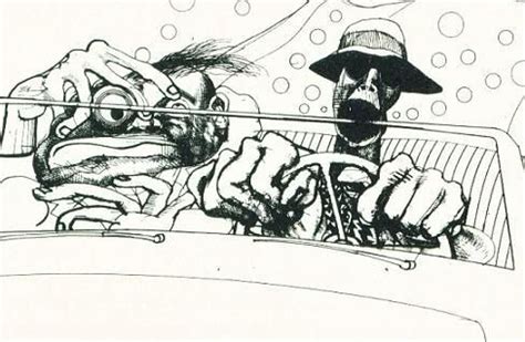 Fear and Loathing in Las Vegas | Ralph steadman, Ralph steadman art, Fear and loathing