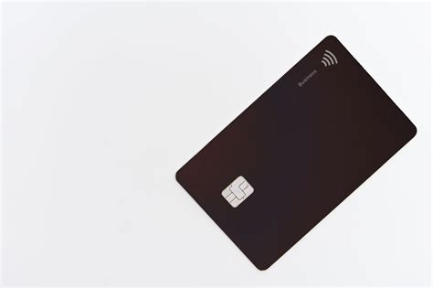 Browse Free HD Images of Black Plastic Debit Card On A White Table