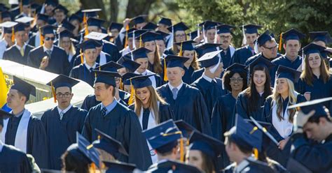 BYU graduates its biggest class ever with blue gowns, smiles and jokes about the history of the ...