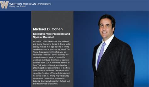 Michael D. Cohen (lawyer) - Alchetron, the free social encyclopedia