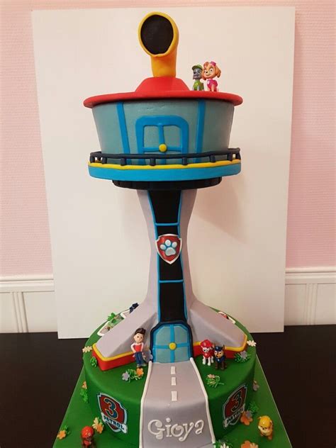 Paw patrol lookout cake paw patrol uitkijktoren taart | Paw patrol cake, Paw patrol lookout, Paw ...