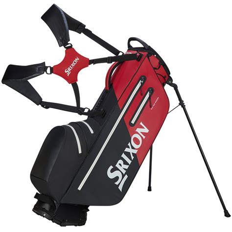 Srixon Waterproof Golf Stand Bag Black/Red | Scottsdale Golf