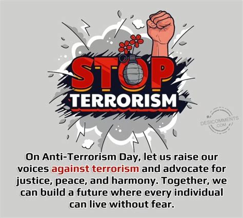 On Anti-Terrorism Day, Let Us Raise Our Voices - Desi Comments