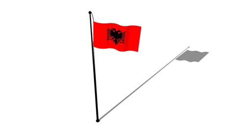 Flamuri i Shqiperise - Flag of Albania | 3D Warehouse