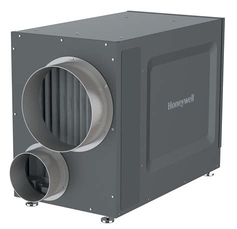 HONEYWELL HOME Ducted Dehumidifier: 120 pt Per Day, 400 cfm Air Flow @ 0.0 in wg, For 10 in Duct ...