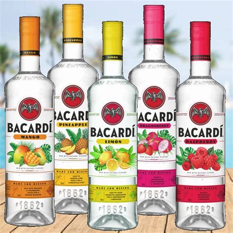 Bacardi Flavored Rums – Five Eight Liquors