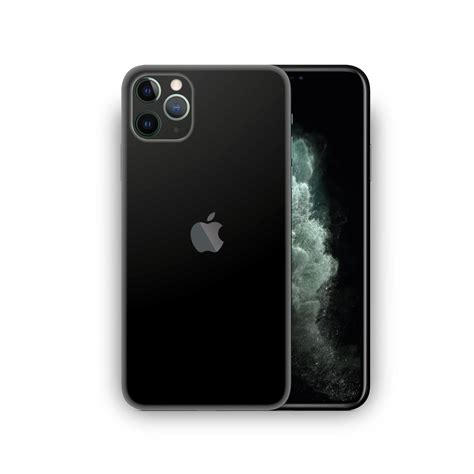 Apple iPhone 11 Pro Max MATTE BLACK Skin | ULTRA Skins