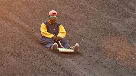 The Extreme Sport That Involves Surfing Down An Active Volcano