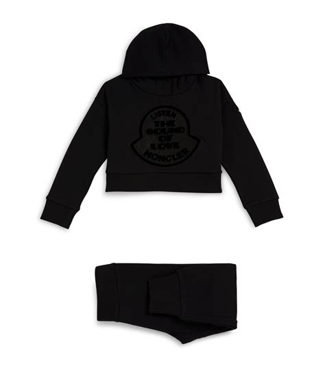 Moncler Enfant Logo Hoodie and Sweatpants Set (8-10 Years) | Harrods US