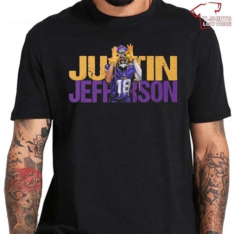 Justin Jefferson The Griddy T-Shirt - T-shirts Low Price