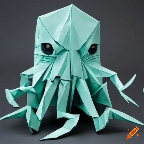 Origami cthulhu creations