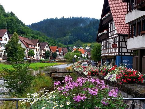 Schiltach, Germany (by ALICIA B.) | Beautiful places to visit, Germany, Places around the world