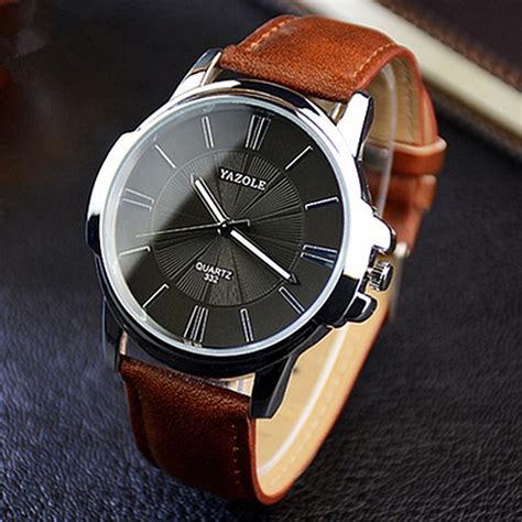 YAZOLE Watch Men Top Brand Luxury Famous Quartz Watch Wristwatch Male ...