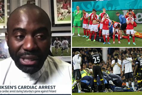 Fabrice Muamba watched Christian Eriksen collapse on TV in horror and ...