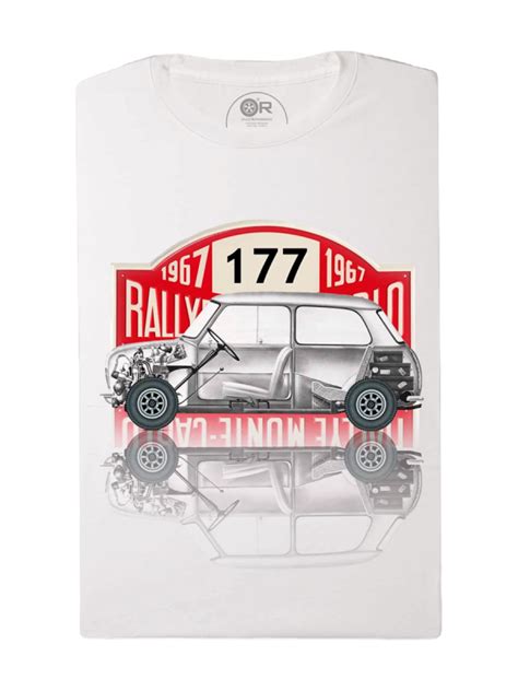 Original Race Australia | Mini-Cooper | Monte Carlo Rally Mini T-Shirt - Coachman Menswear