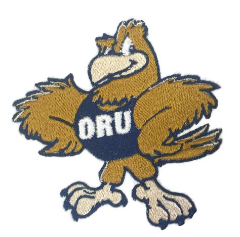 Oral Roberts Golden Eagles Logo Iron On Patch - Beyond Vision Mall