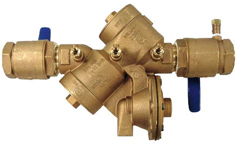 ZURN WILKINS Reduced Pressure Zone Backflow Preventer: Wilkins 975XL, 2 ...