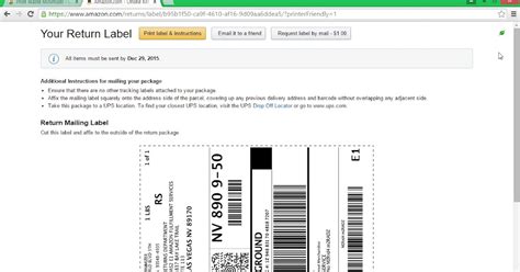 31 How To Print Return Label For Amazon - Label Design Ideas 2020