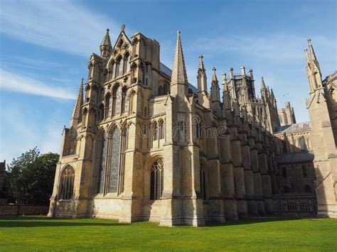 Ely Cathedral in Ely stock image. Image of cityscape - 134507857