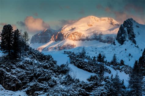 Dolomites. Winter on Behance