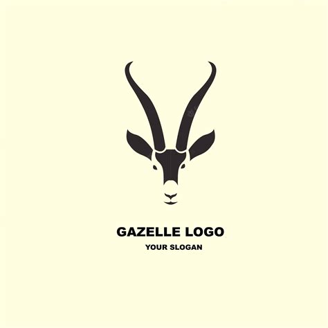 Premium Vector | Gazelle head logo vector for company identity