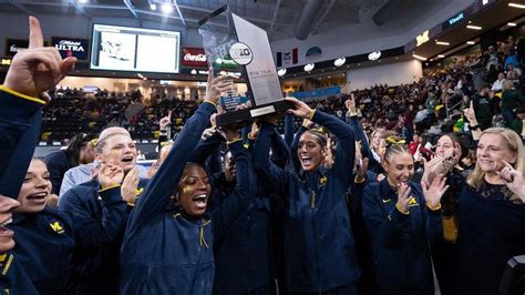 Michigan Women’s Gymnastics back to back Big 10 Champs!! : r ...