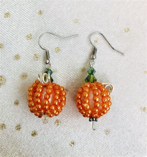 Halloween Pumpkin Earrings