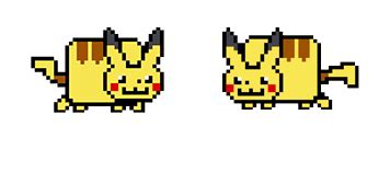 Cursor Pack Pikachu Nyan Cat Animated - cutecursors.com