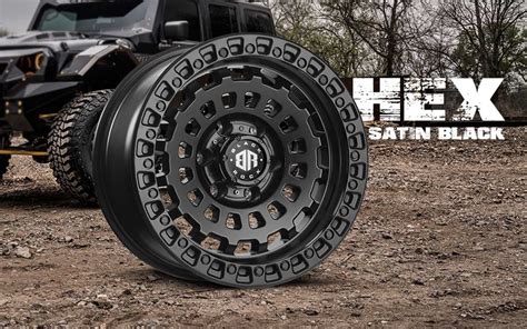 4x4 Wheels | Meet The Black Rock HEX Rims For Off-Road Truck And 4WD