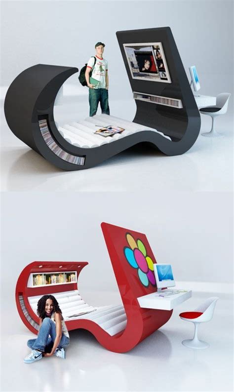 #KBHome Futuristic Bed. I can't decide if this is the best thing ever, or if I would never get ...