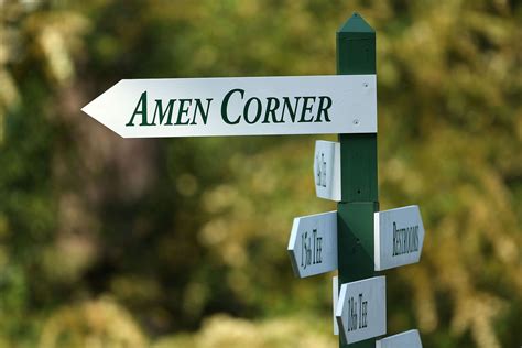 Which hole is the Amen Corner at Augusta Masters 2023?