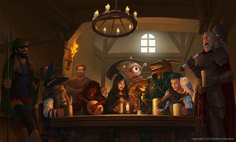 Dnd party by Montjart on DeviantArt