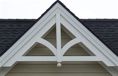 Gable Pediment 201 - River Valley Custom Millwork | House trim, House ...