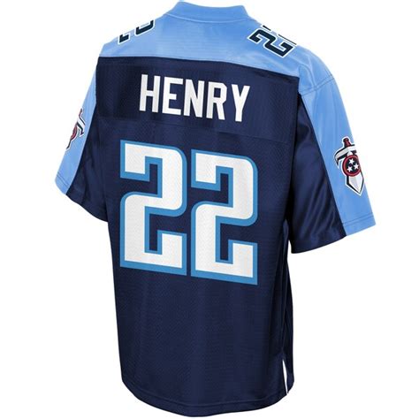 Youth Tennessee Titans Derrick Henry Pro Line Navy Player Jersey - NFLShop.com