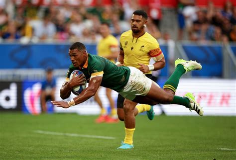 RSA 76-0 ROU: South Africa dominate Romania in Bordeaux | Rugby World Cup