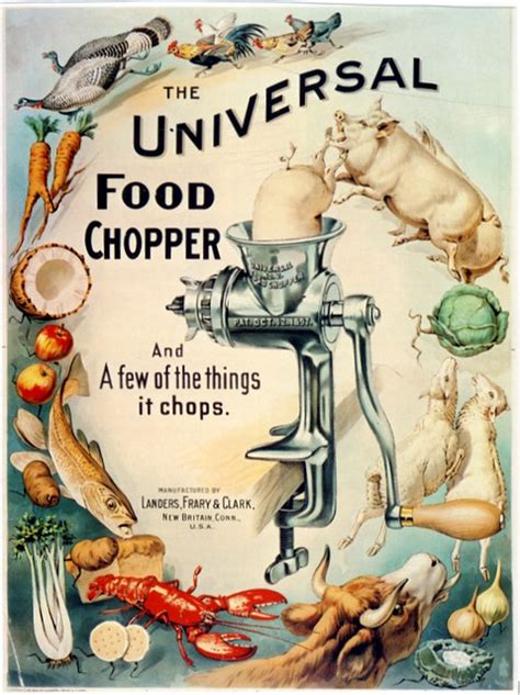 The Universal Food Chopper | A vintage advertisement that wa… | Flickr